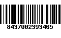 Código de Barras 8437002393465
