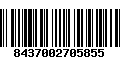 Código de Barras 8437002705855