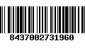 Código de Barras 8437002731960