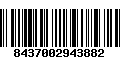 Código de Barras 8437002943882