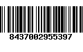 Código de Barras 8437002955397