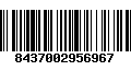 Código de Barras 8437002956967