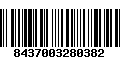 Código de Barras 8437003280382