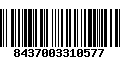 Código de Barras 8437003310577