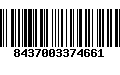 Código de Barras 8437003374661