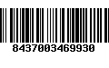 Código de Barras 8437003469930