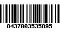 Código de Barras 8437003535895