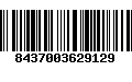 Código de Barras 8437003629129