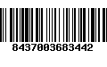 Código de Barras 8437003683442