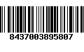 Código de Barras 8437003895807