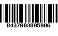 Código de Barras 8437003895906