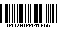 Código de Barras 8437004441966