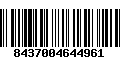 Código de Barras 8437004644961