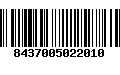 Código de Barras 8437005022010