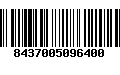 Código de Barras 8437005096400