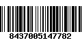 Código de Barras 8437005147782