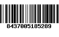 Código de Barras 8437005185289