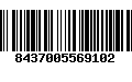 Código de Barras 8437005569102