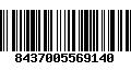 Código de Barras 8437005569140