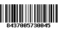 Código de Barras 8437005730045