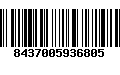 Código de Barras 8437005936805