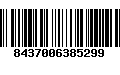 Código de Barras 8437006385299