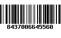 Código de Barras 8437006645560