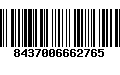 Código de Barras 8437006662765