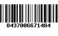 Código de Barras 8437006671484