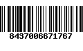 Código de Barras 8437006671767