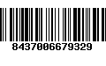 Código de Barras 8437006679329