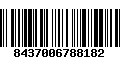 Código de Barras 8437006788182