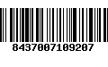 Código de Barras 8437007109207