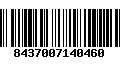 Código de Barras 8437007140460