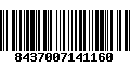 Código de Barras 8437007141160