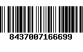 Código de Barras 8437007166699