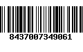 Código de Barras 8437007349061