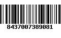 Código de Barras 8437007389081