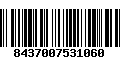 Código de Barras 8437007531060