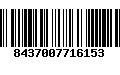 Código de Barras 8437007716153