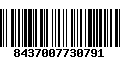 Código de Barras 8437007730791