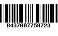 Código de Barras 8437007759723