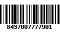 Código de Barras 8437007777901