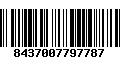 Código de Barras 8437007797787