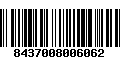 Código de Barras 8437008006062