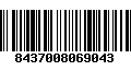 Código de Barras 8437008069043