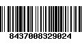 Código de Barras 8437008329024