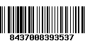 Código de Barras 8437008393537