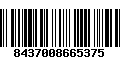 Código de Barras 8437008665375