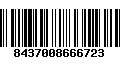 Código de Barras 8437008666723